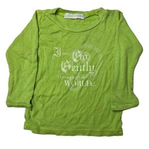 Go Gently Baby Bamboo‎ Organic Cotton Blend Long Sleeve Tee 6-12 Months